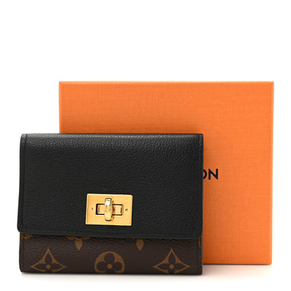 Louis Vuitton Monogram Victorine On My Side Wallet Black 10 of 10
