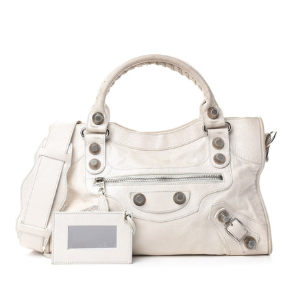 Balenciaga Agneau Giant 21 Rose Gold Hardware City White Light 1 of 13
