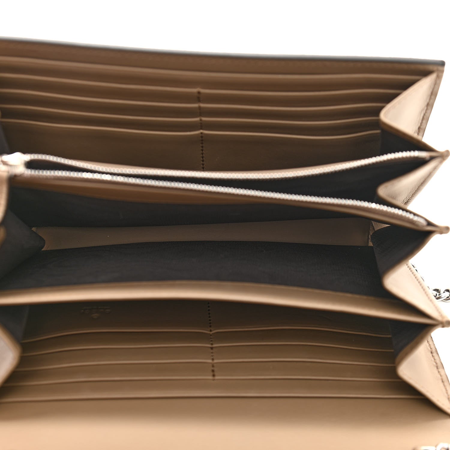 Gucci GG Supreme Monogram Mini Dionysus Chain Wallet Beige Taupe 5 of 10