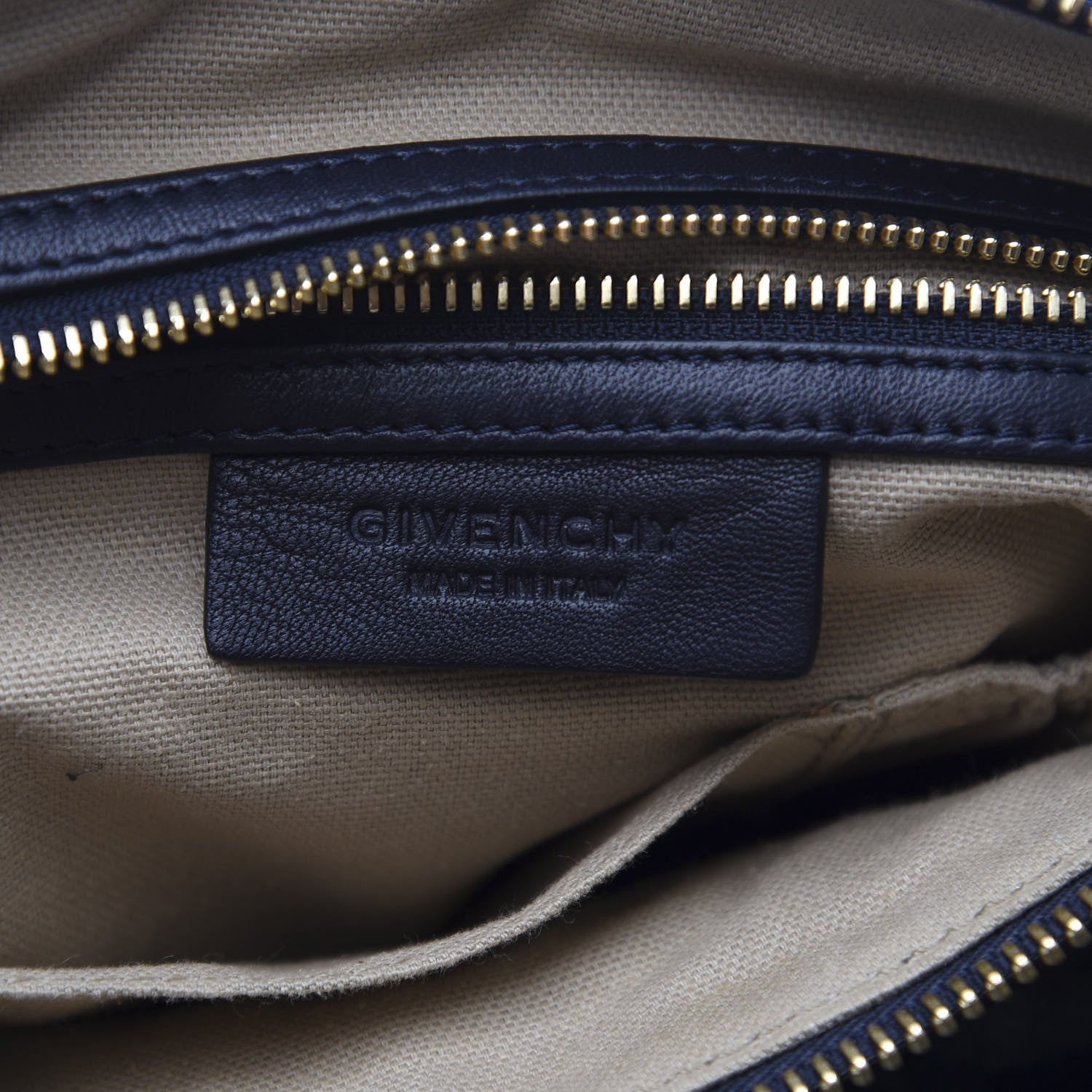 Givenchy Tumbled Sheepskin Medium Pandora Navy 5 of 12