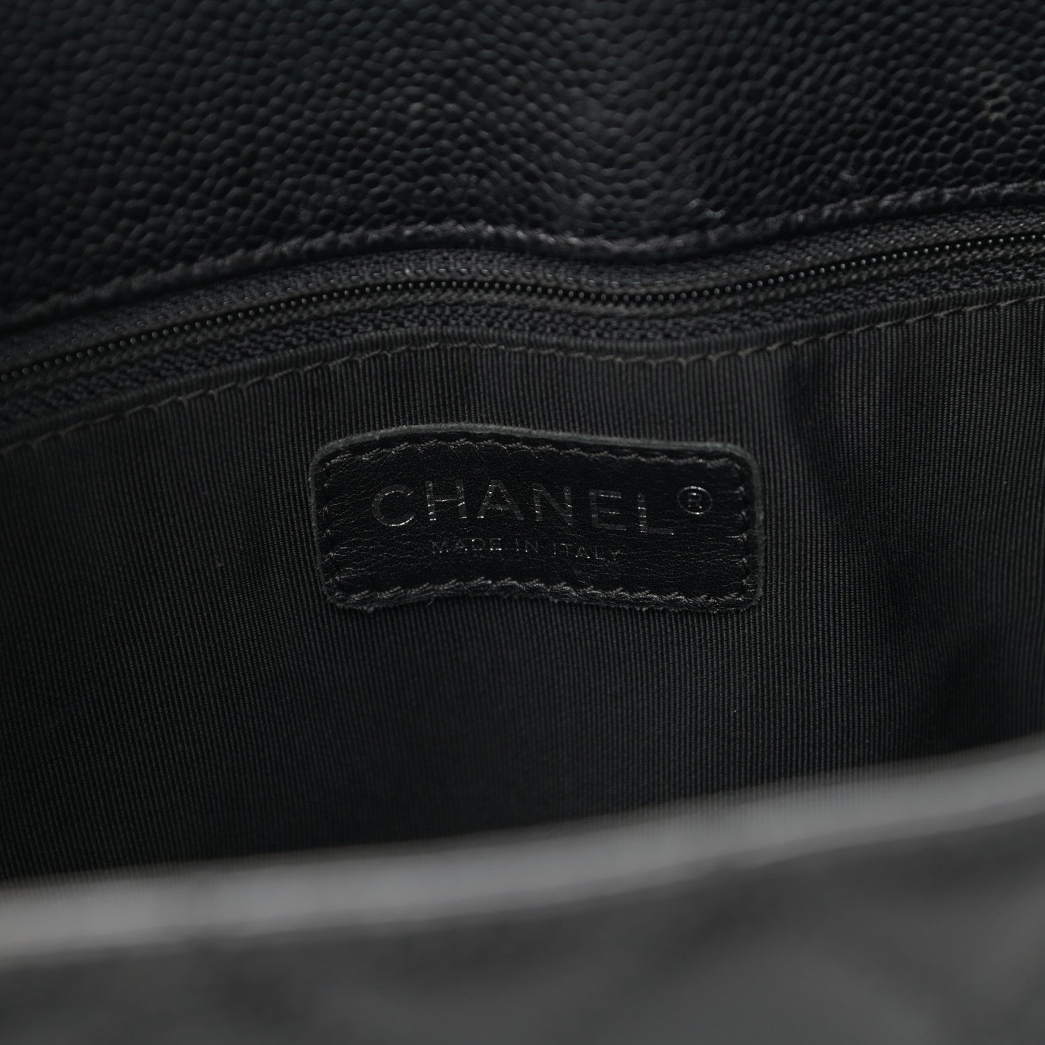 Chanel Caviar Quilted Grand Shopping Tote GST Black 6 of 19