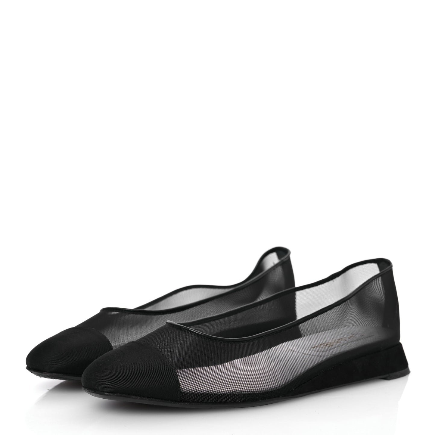 Mesh CC Ballerina Flats 41 Black