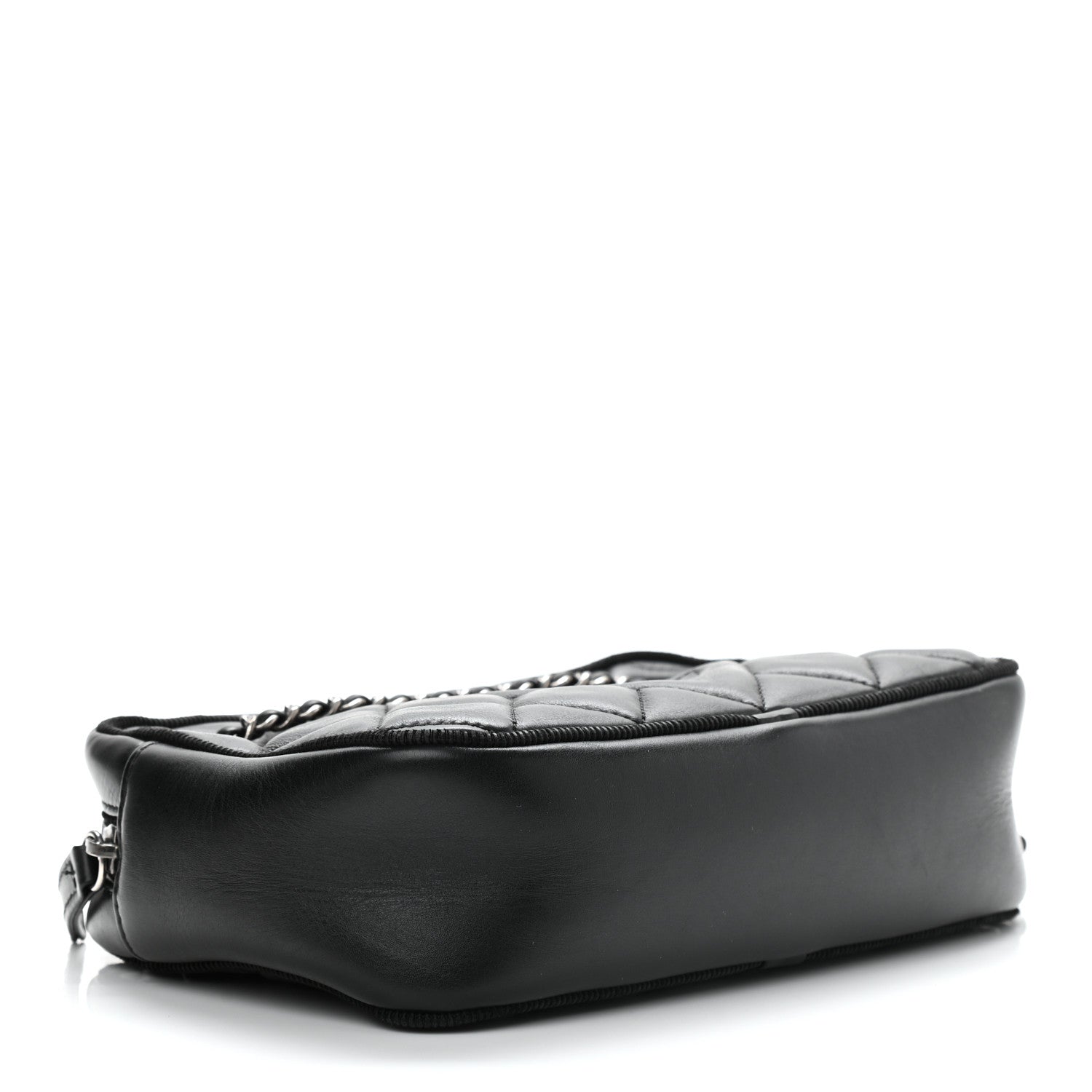 Chanel Calfskin Quilted Small Ballerine Camera Case Black 4 of 11