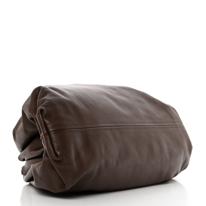 Bottega Veneta Smooth Butter Calf The Pouch Oversized Clutch Brownie 4 of 8