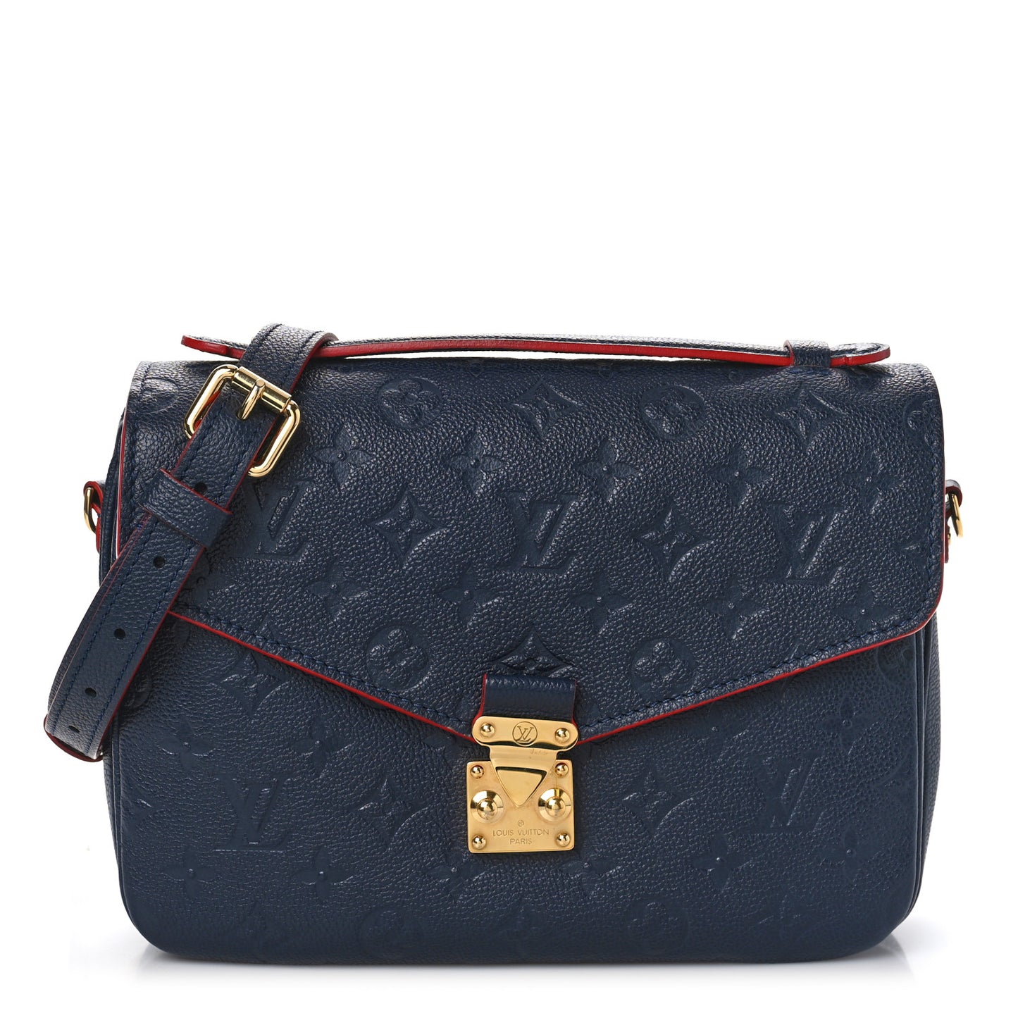 Empreinte Pochette Metis Marine Rouge