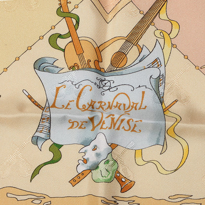 Hermes Silk Le Carnaval de Venise Scarf 90 4 of 6