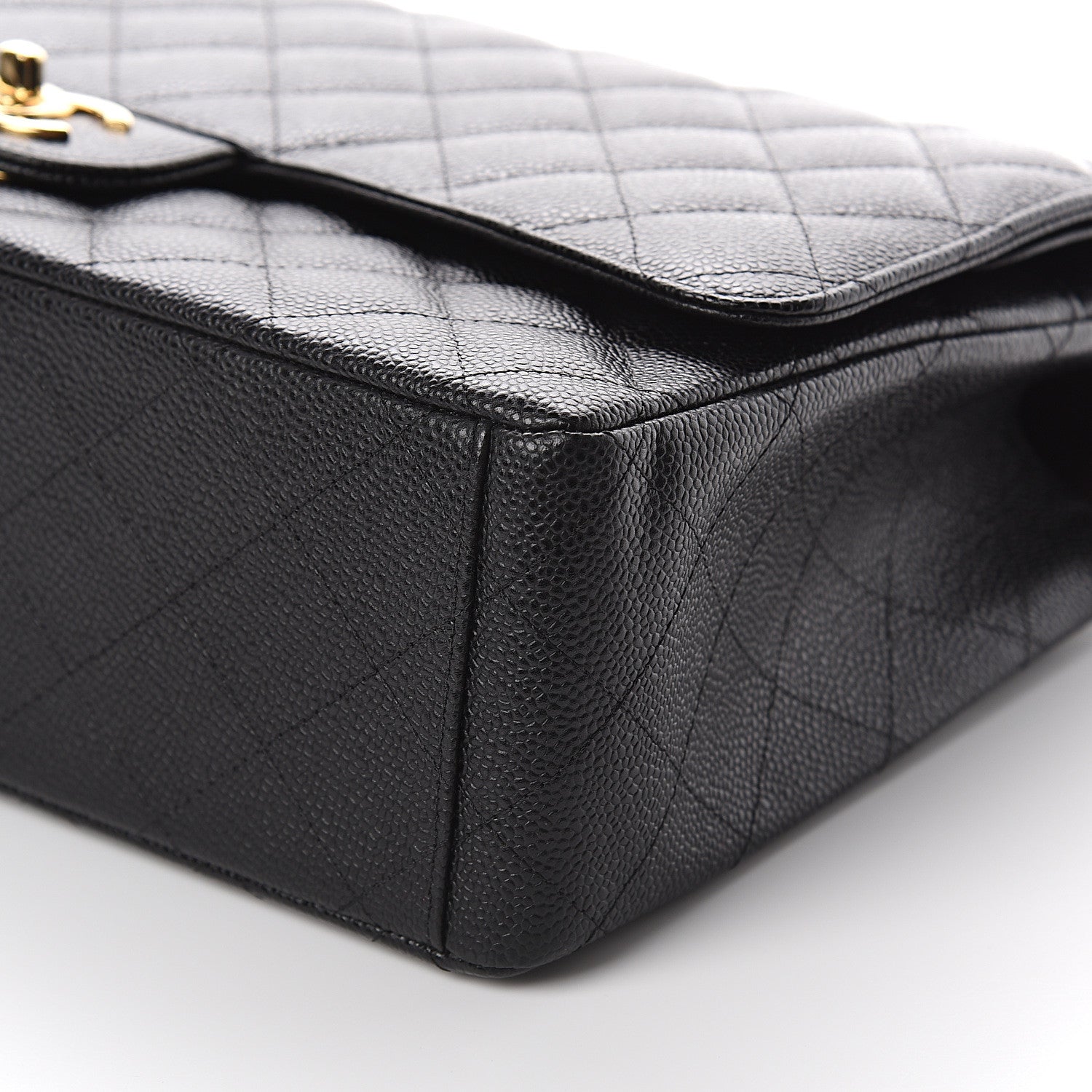 Chanel Caviar Quilted Maxi Double Flap Black 9 of 9