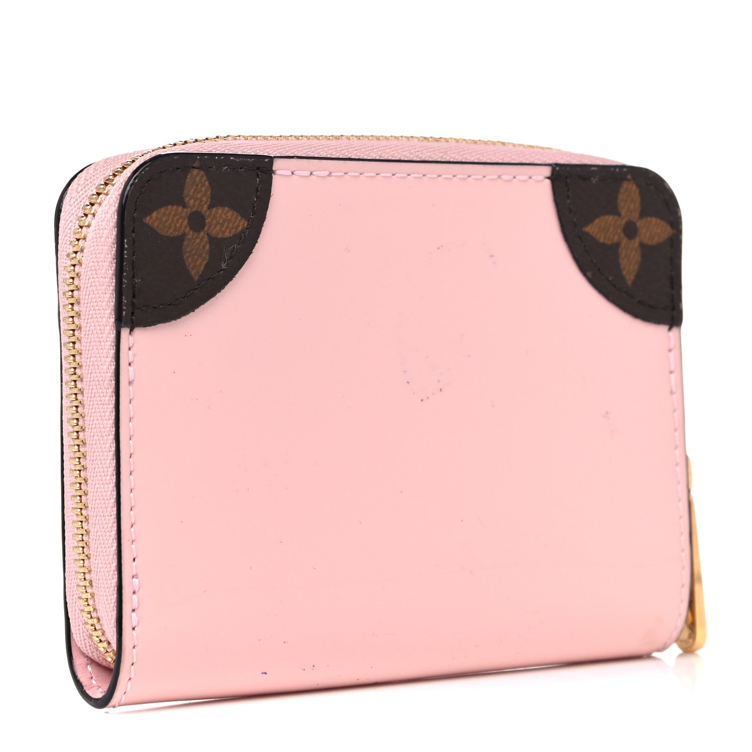 Louis Vuitton Patent Miroir Venice Zippy Coin Purse Rose Ballerine 3 of 13