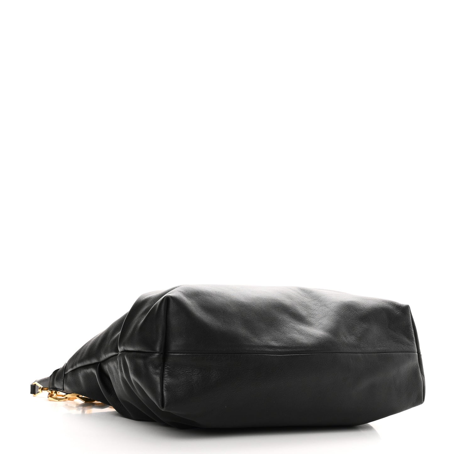 Soft Calfskin Medium Diamond Hobo Black