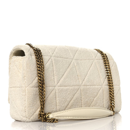 Saint Laurent Terry Patchwork Monogram Medium Jamie Tropical Sand 3 of 10