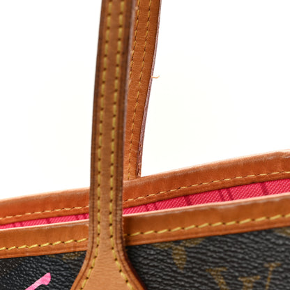 Louis Vuitton Monogram Roses Neverfull MM 11 of 11