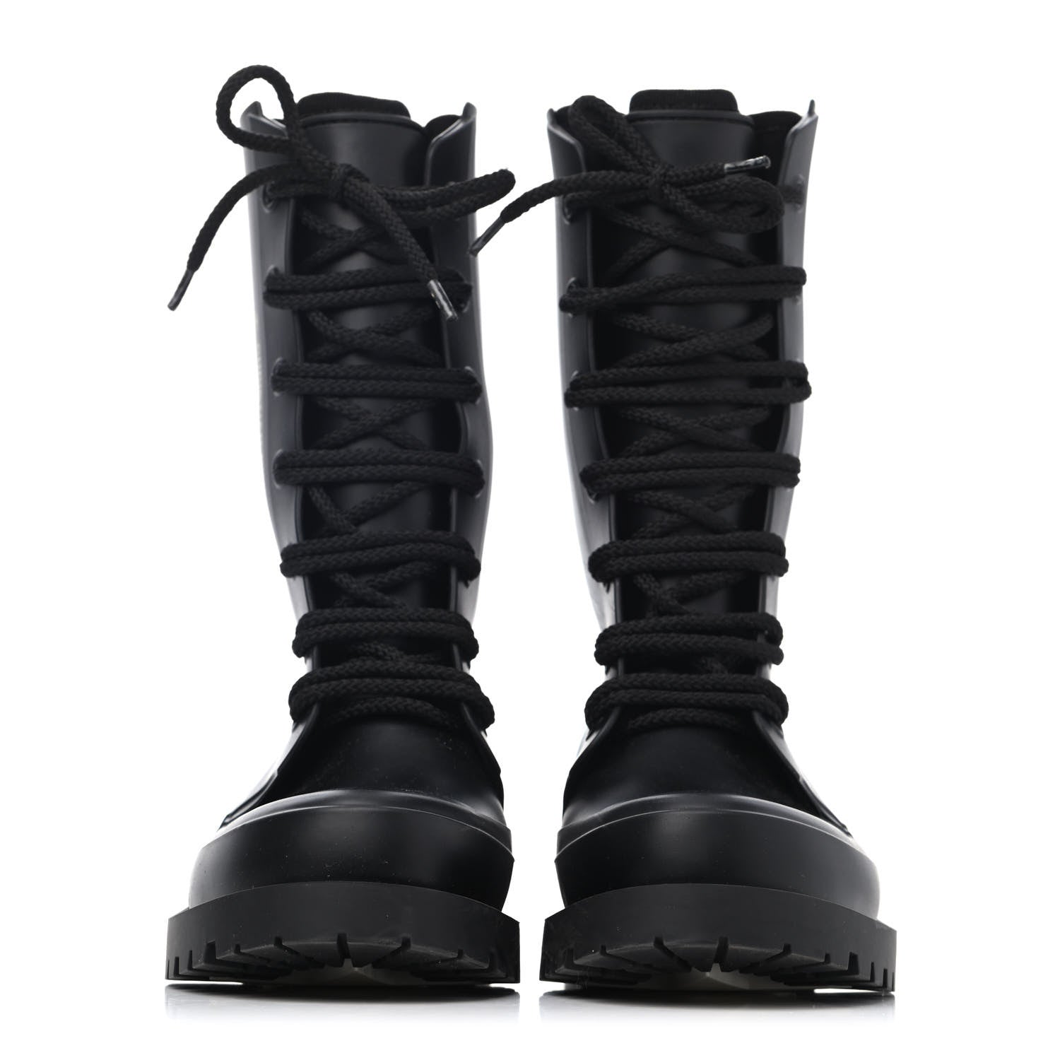 Christian Dior Rubber Diorcamp Low Boots 35 Black 2 of 4