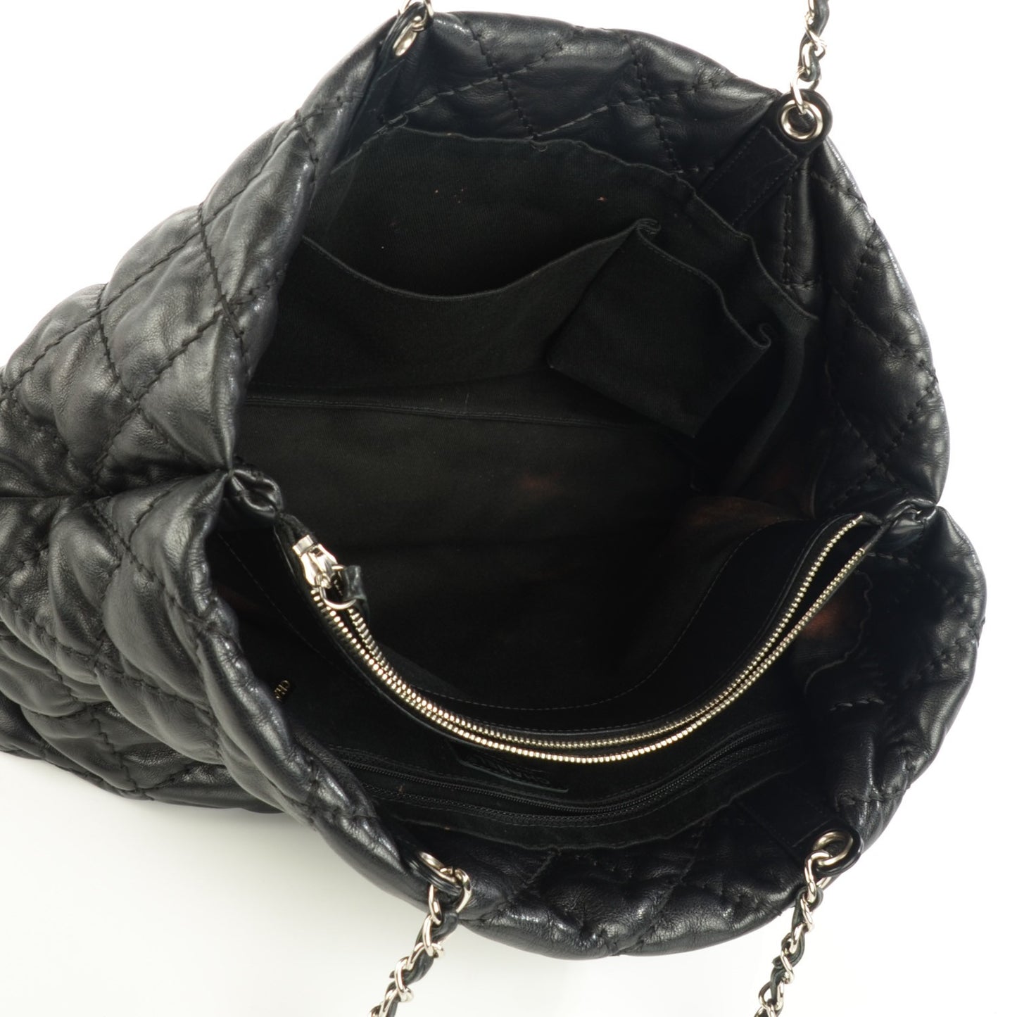 Calfskin Love Me Tender Large Tote Black