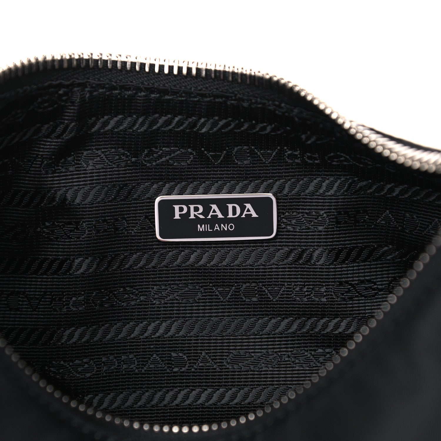 Prada Nylon Re-Edition 2005 Shoulder Bag Black 5 of 14
