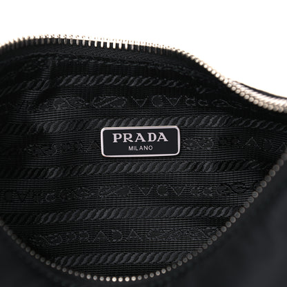 Prada Nylon Re-Edition 2005 Shoulder Bag Black 5 of 14