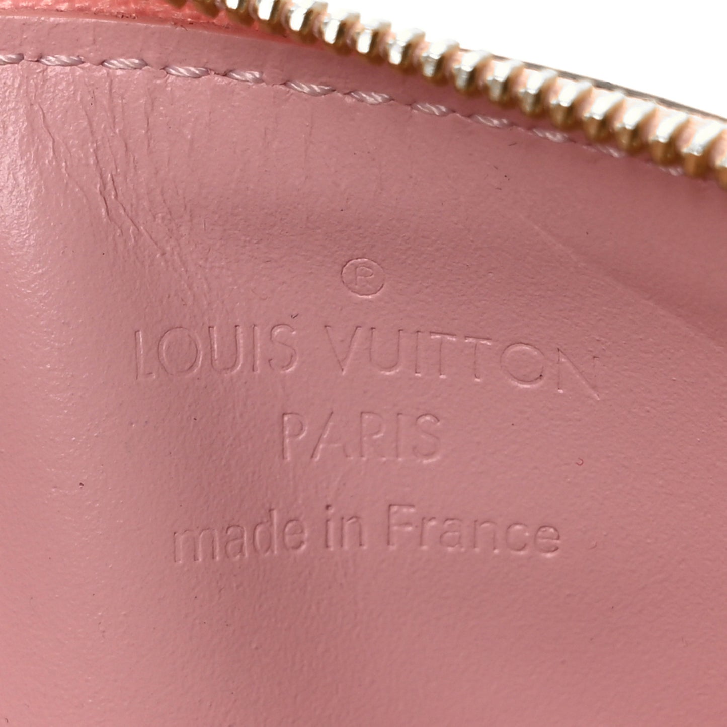 Vernis Key Pouch Rose Ballerine