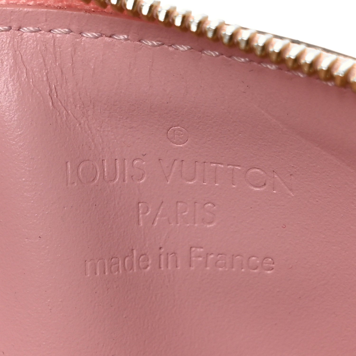 Louis Vuitton Vernis Key Pouch Rose Ballerine 6 of 9