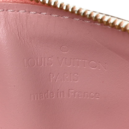 Louis Vuitton Vernis Key Pouch Rose Ballerine 6 of 9
