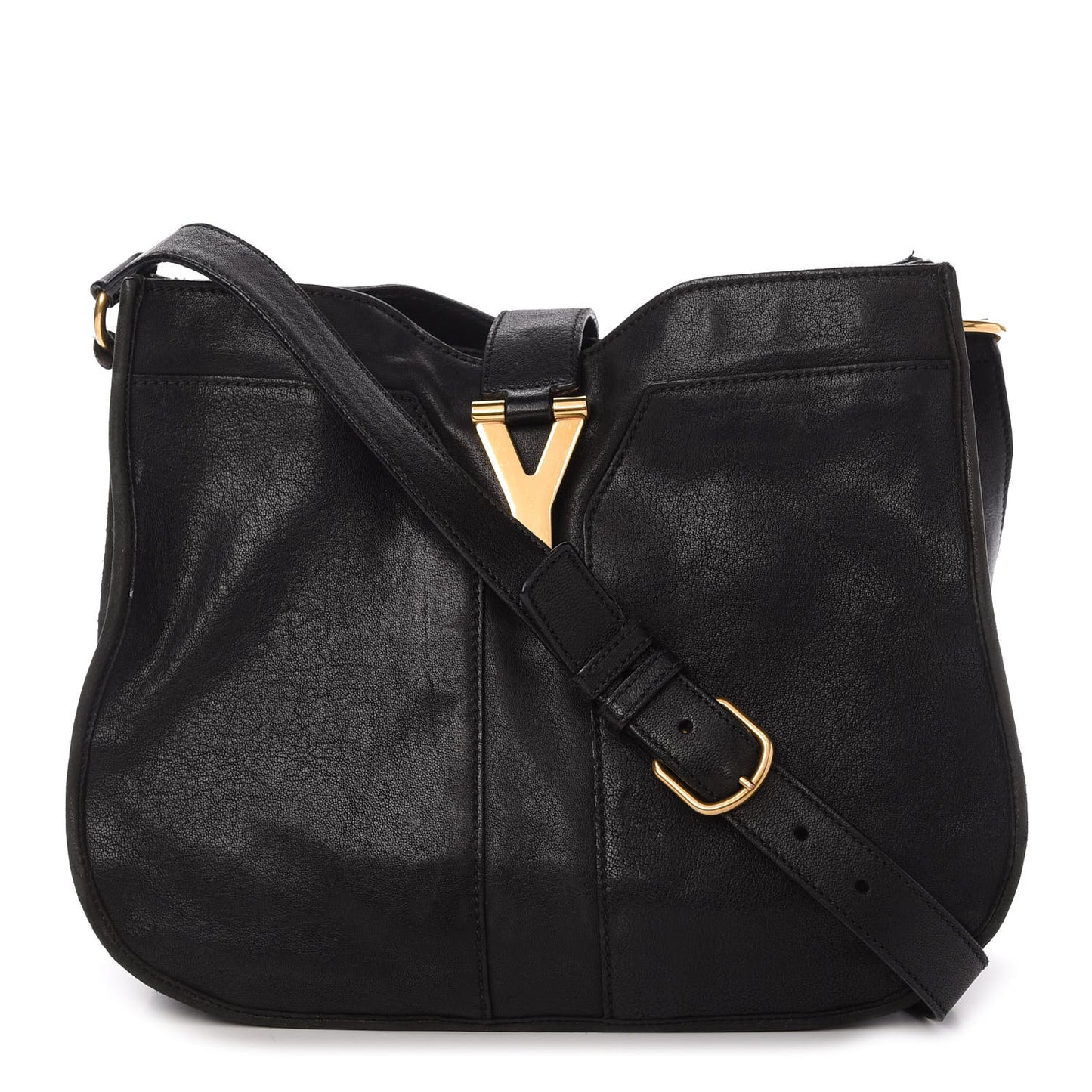Sheepskin Medium Chyc Shoulder Bag Black