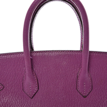 Hermes Chevre Mysore Birkin 25 Cyclamen 25 of 43