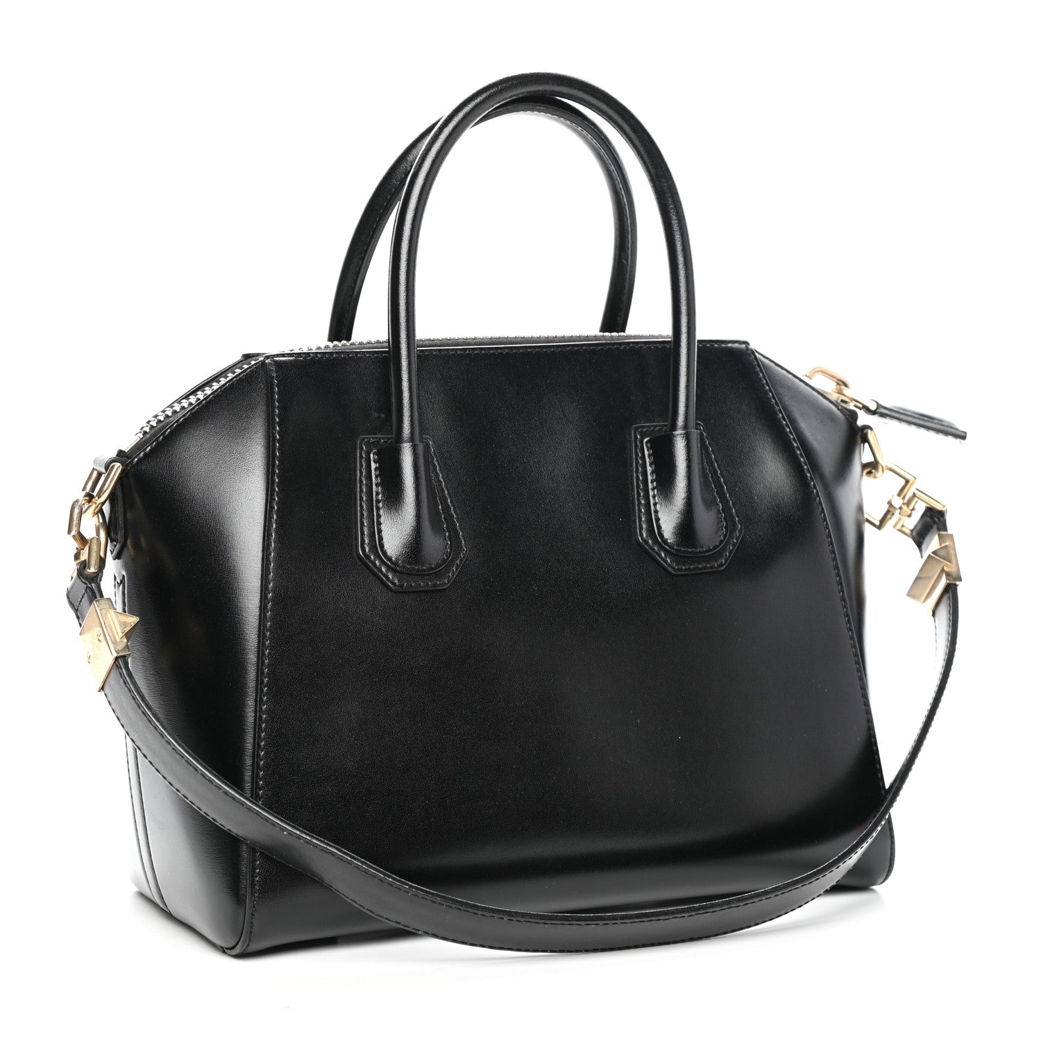 Givenchy Shiny Lord Calfskin Small Antigona Black 3 of 11