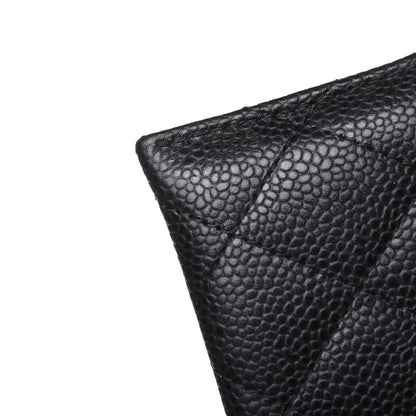 Chanel Caviar Quilted Card Holder Black 9 of 10