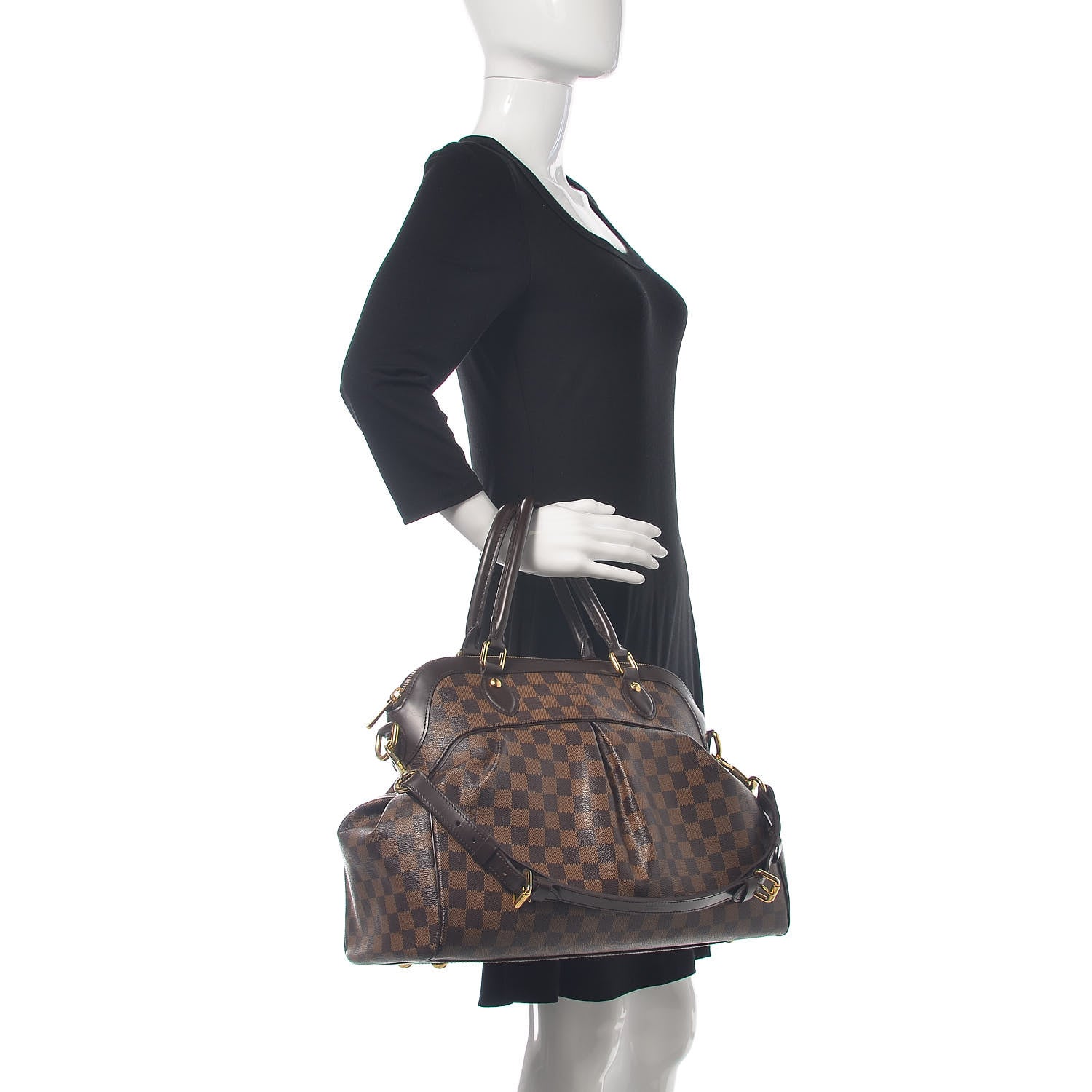 Louis Vuitton Damier Ebene Trevi GM 2 of 15