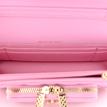 Chanel Caviar Quilted Business Affinity Clutch With Chain Flap Lilac 5 of 12