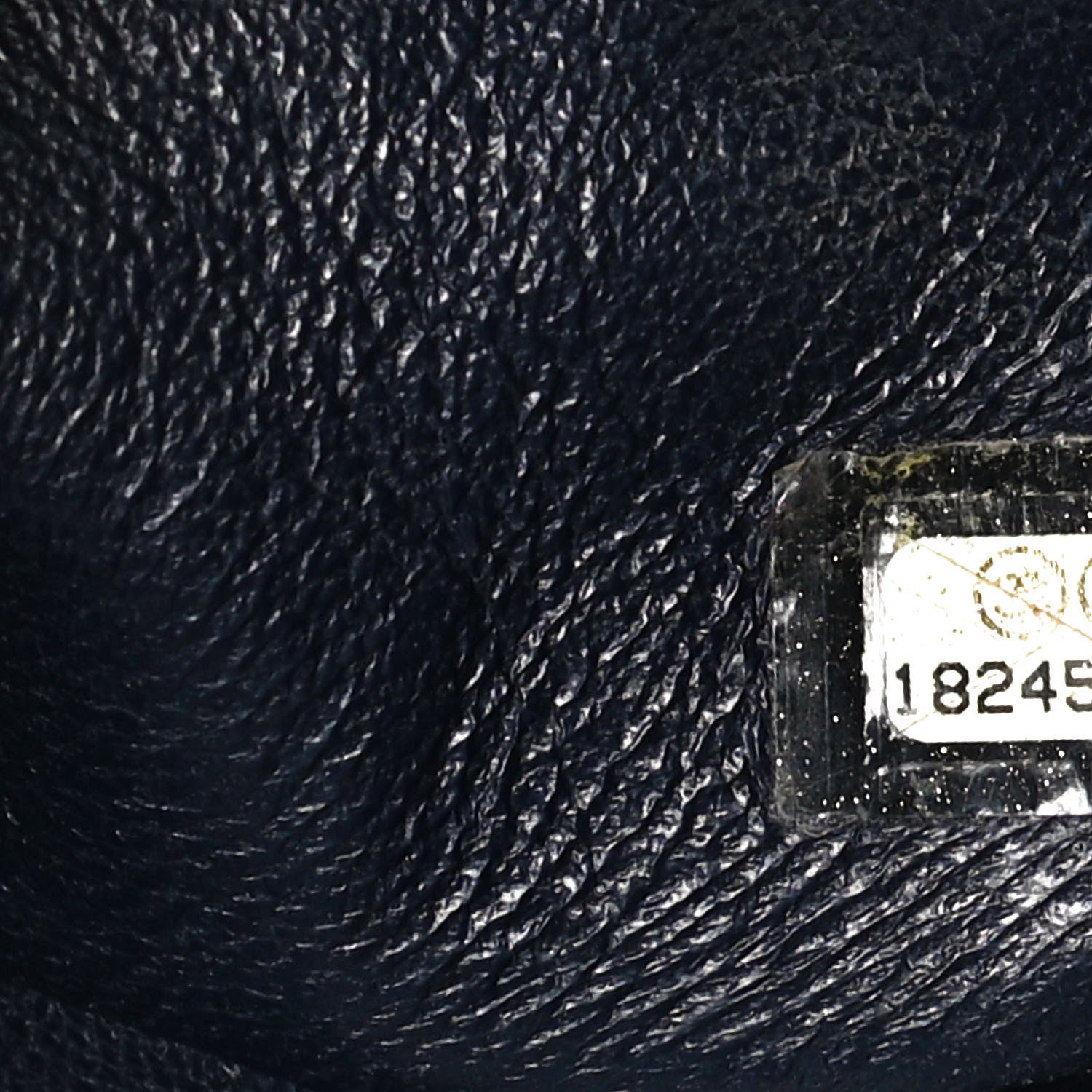 Chanel Caviar Quilted Maxi Double Flap Navy Blue 7 of 14