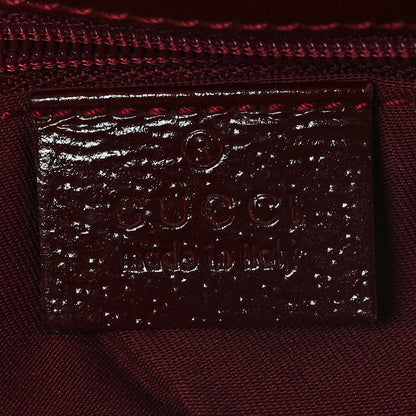 Gucci Monogram Medium Eclipse Tote Red 6 of 12