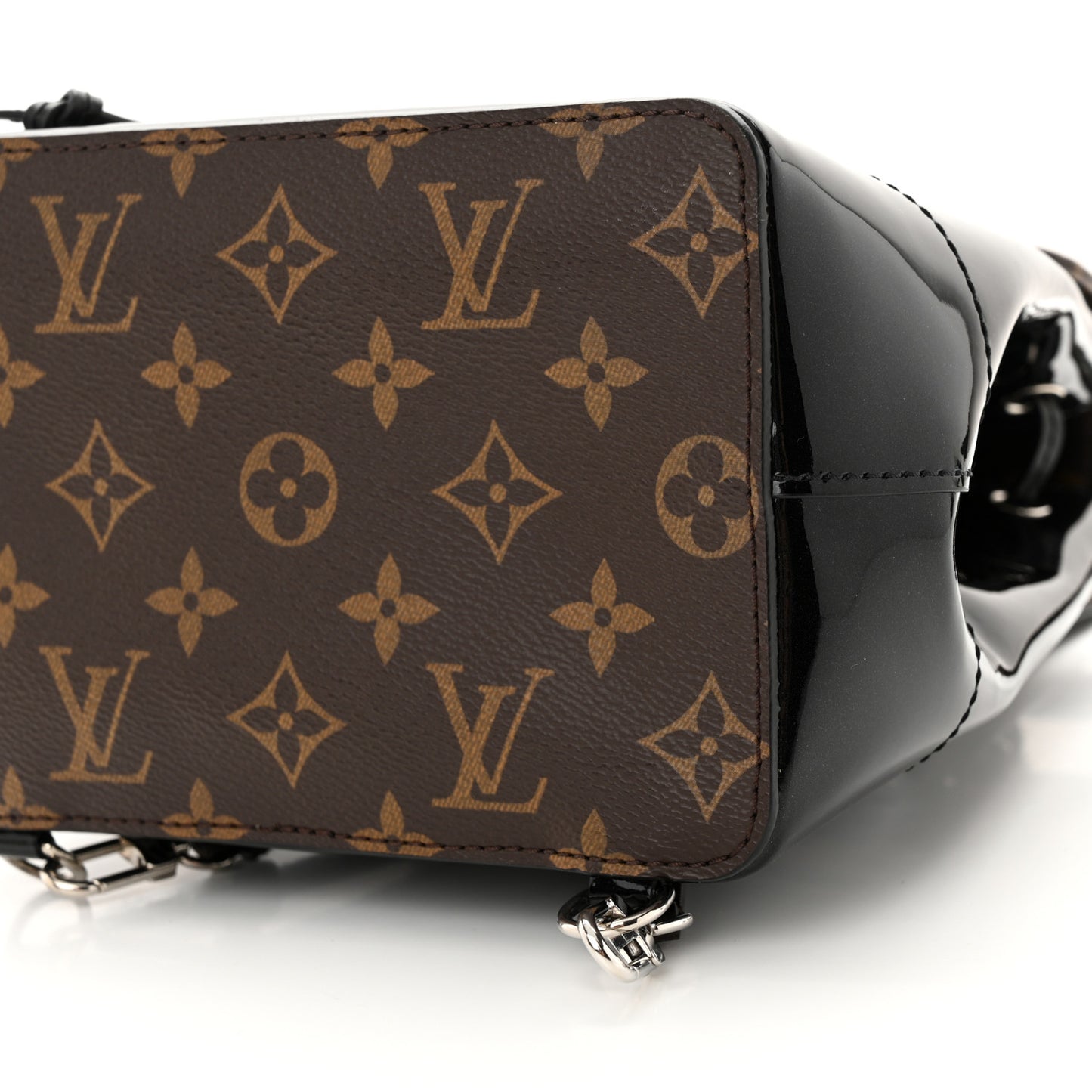 Patent Monogram Hot Springs Backpack Black