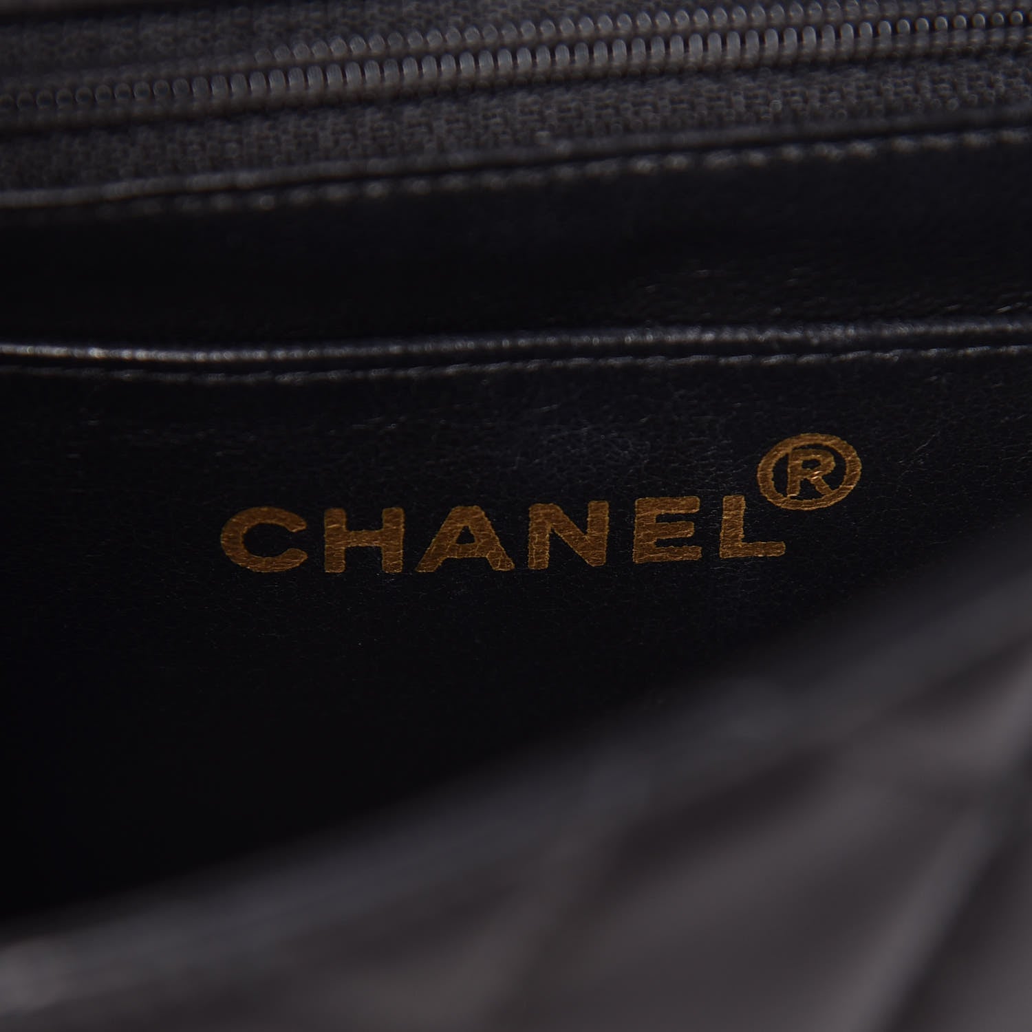 Chanel Lambskin Quilted Mini Square Flap Black 8 of 11