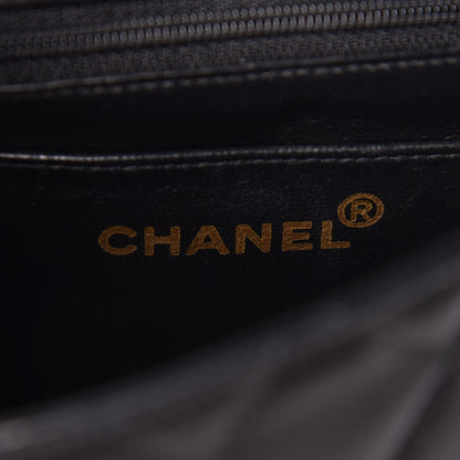 Chanel Lambskin Quilted Mini Square Flap Black 8 of 11