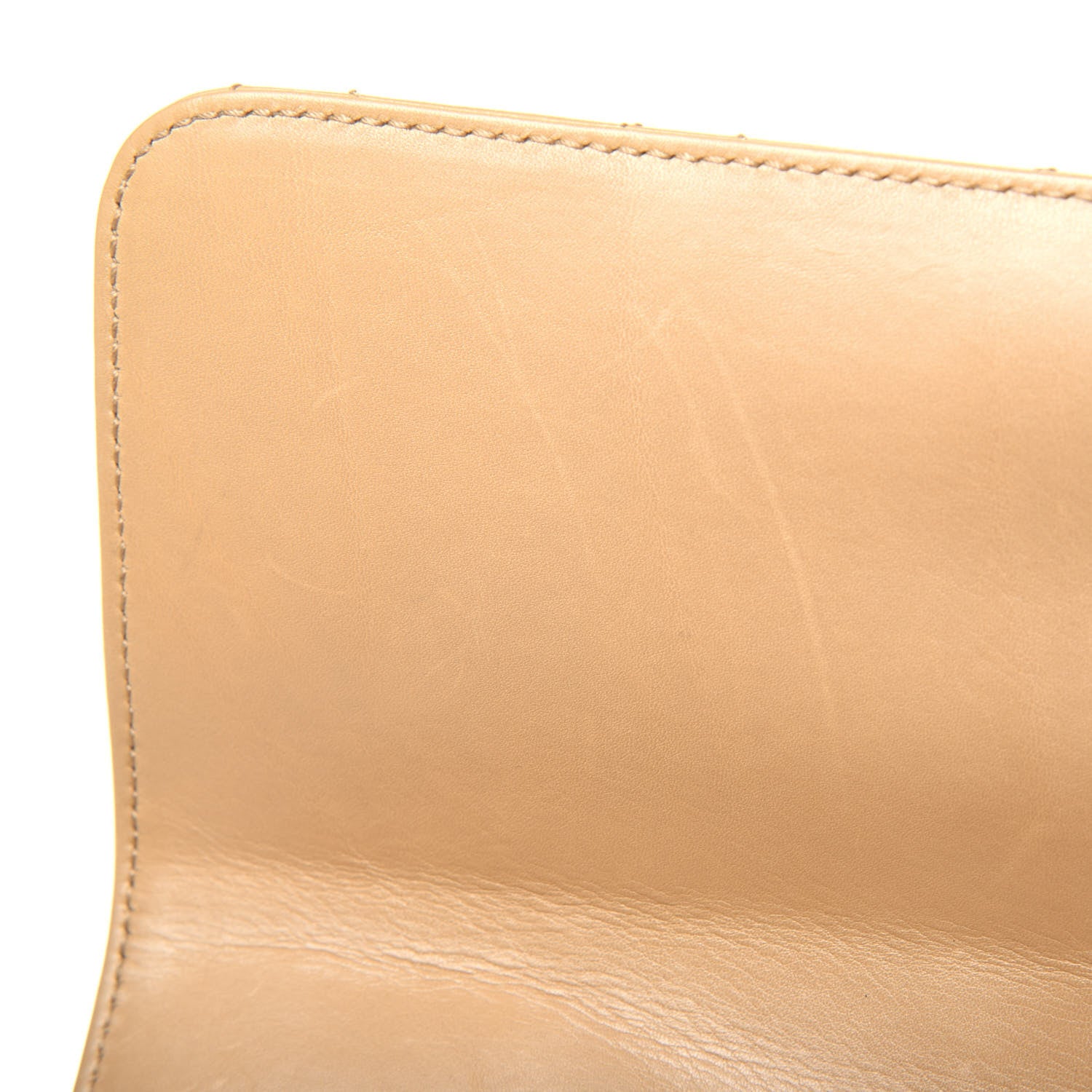 Chanel Lambskin Bekko Resin Jumbo Single Flap Beige 12 of 24