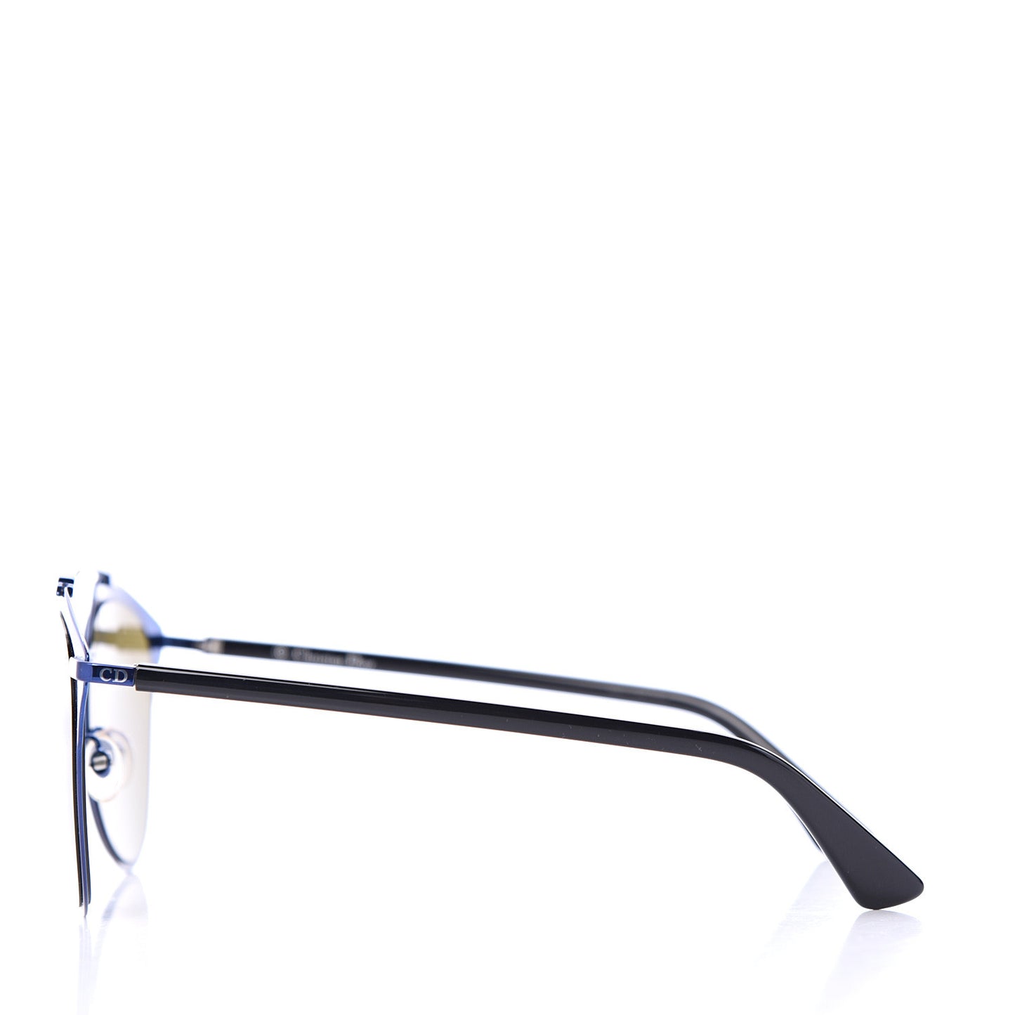 Reflected Sunglasses Blue Black