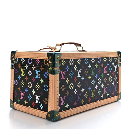 Louis Vuitton Monogram Multicolor Boite Bouteilles et Glace Beauty Train Case Black 2 of 12