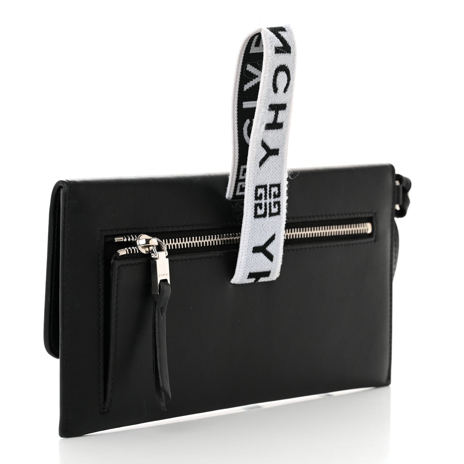 Givenchy Calfskin 4G Flap Pouch Black 3 of 11