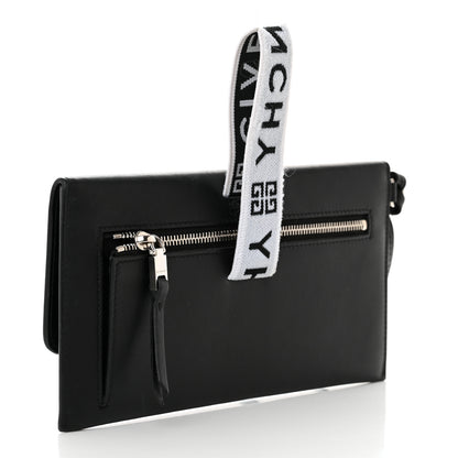Givenchy Calfskin 4G Flap Pouch Black 3 of 11