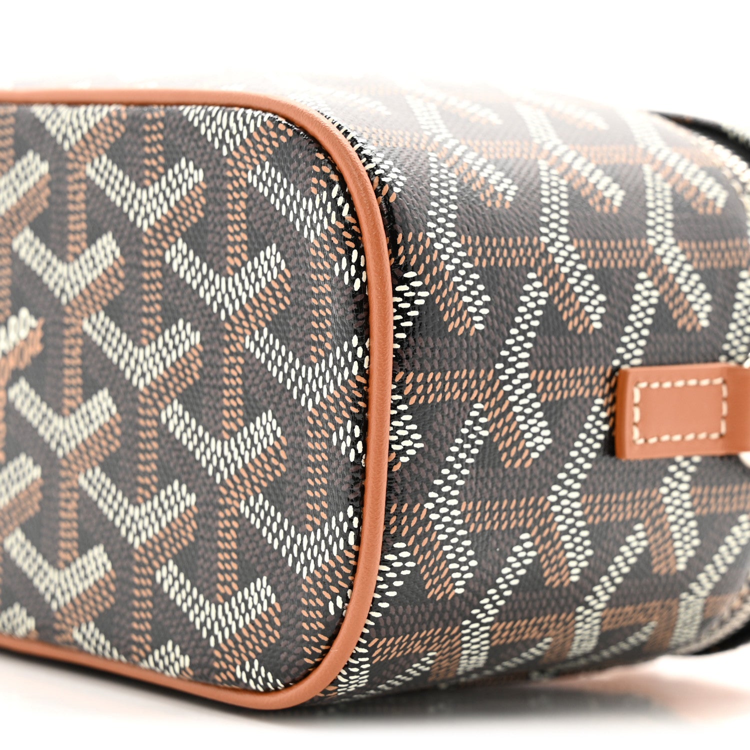 Goyard Goyardine Muse Mini Vanity Case Black Gold 1835014
