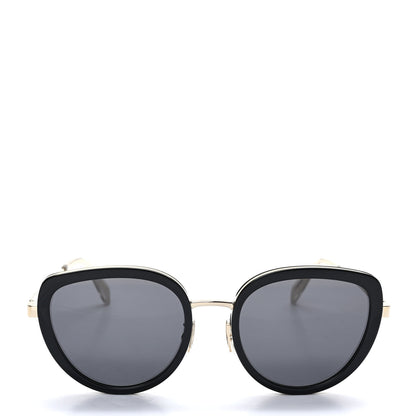Celine Oversized Square Metal Sunglasses CL40203U Black 2 of 6