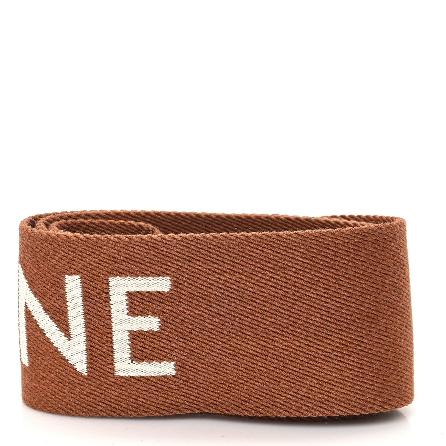 Celine Jacquard Wool Strap  Light Brown 2 of 4