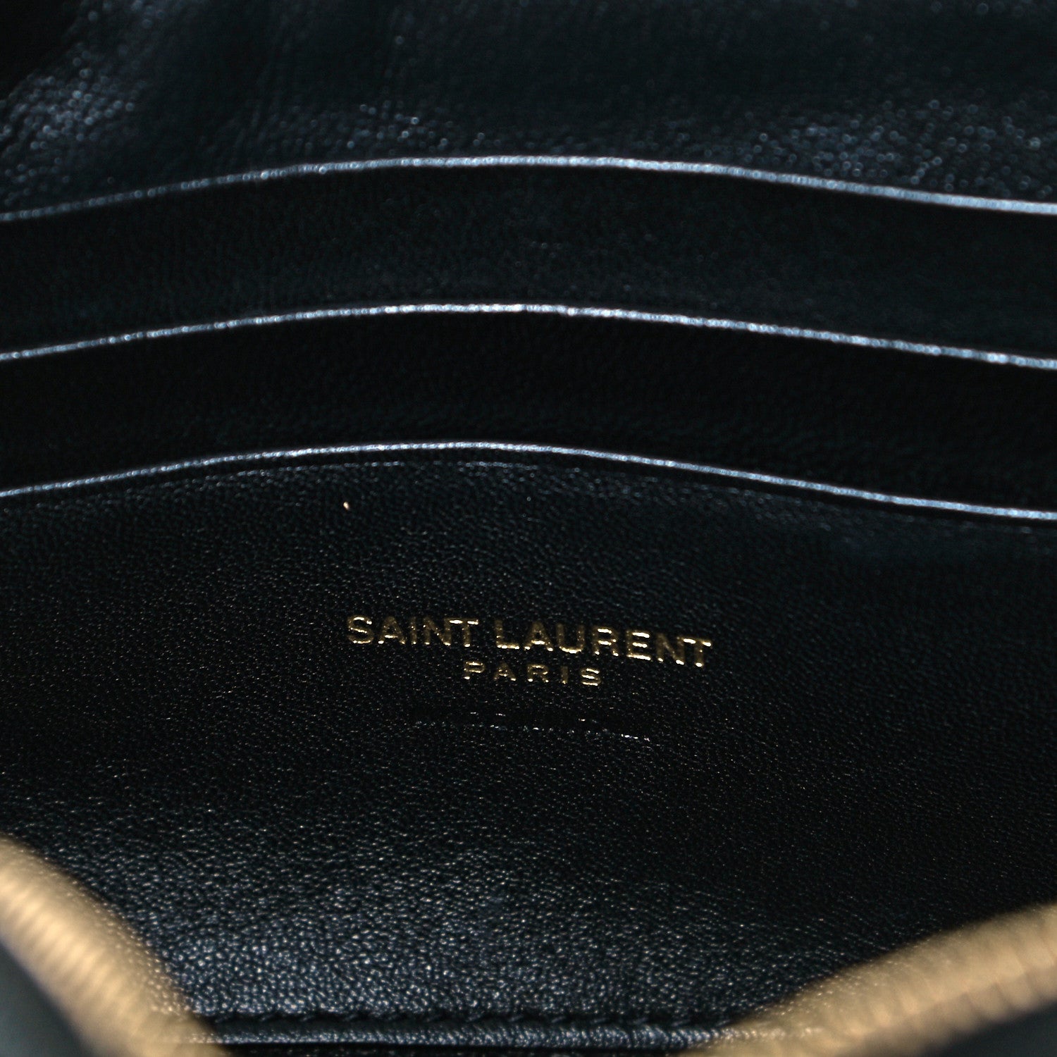 Saint Laurent Grain De Poudre Matelasse Monogram Mini Lou Camera Bag Black 4 of 7