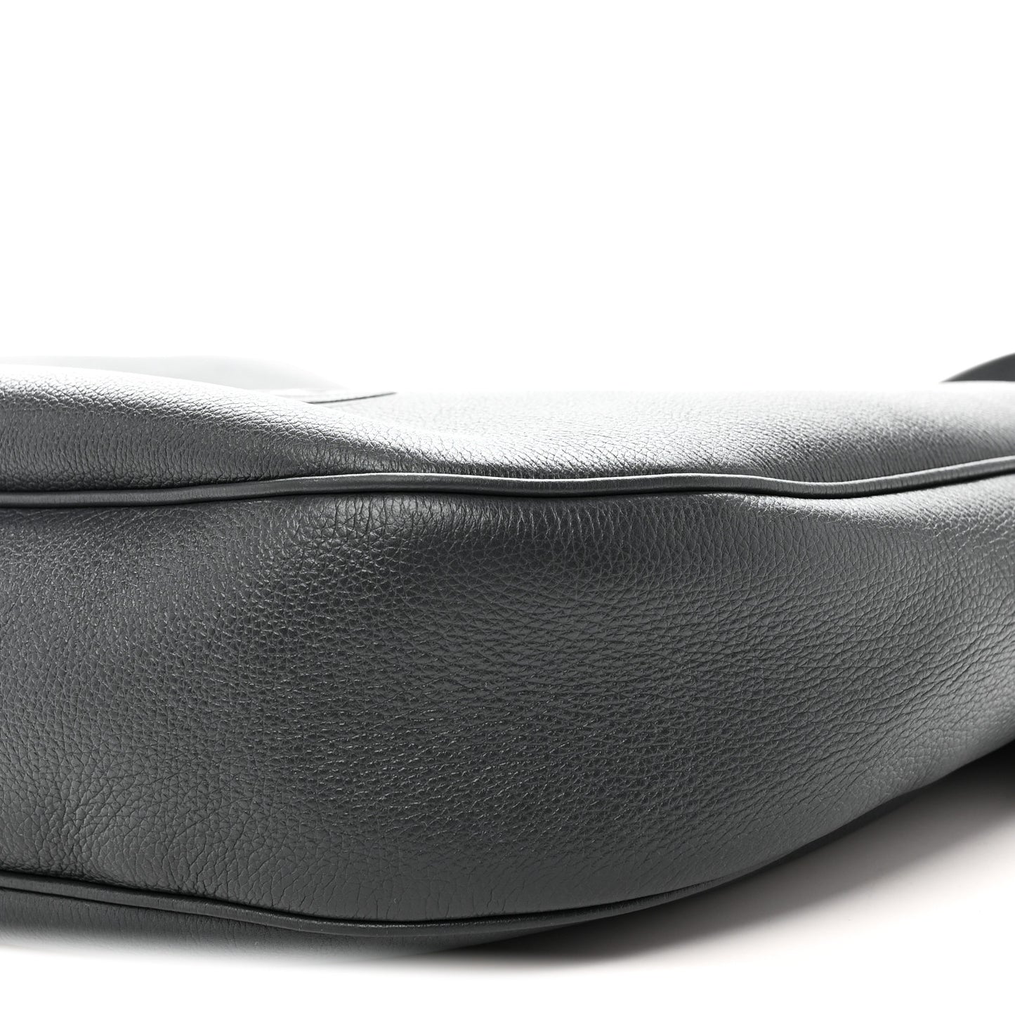 Calfskin Triomphe Heloise Shoulder Bag Slate Grey