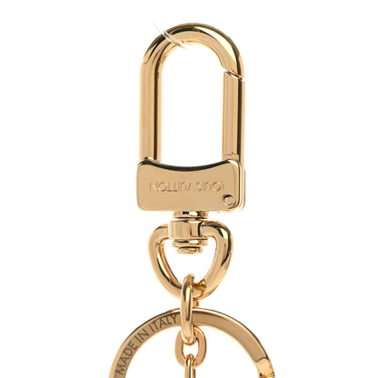 Louis Vuitton LV Circle Bag Charm Key Holder Pink Red 3 of 6