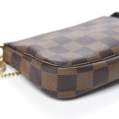 Louis Vuitton Damier Ebene Mini Pochette Accessories 8 of 10