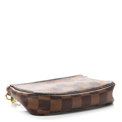 Louis Vuitton Damier Ebene Mini Pochette Accessories 4 of 10