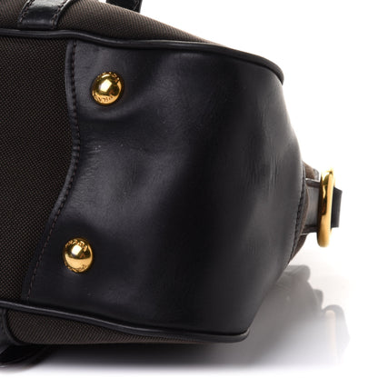 Prada Jacquard Logo Tote Corda Bruciato 10 of 12