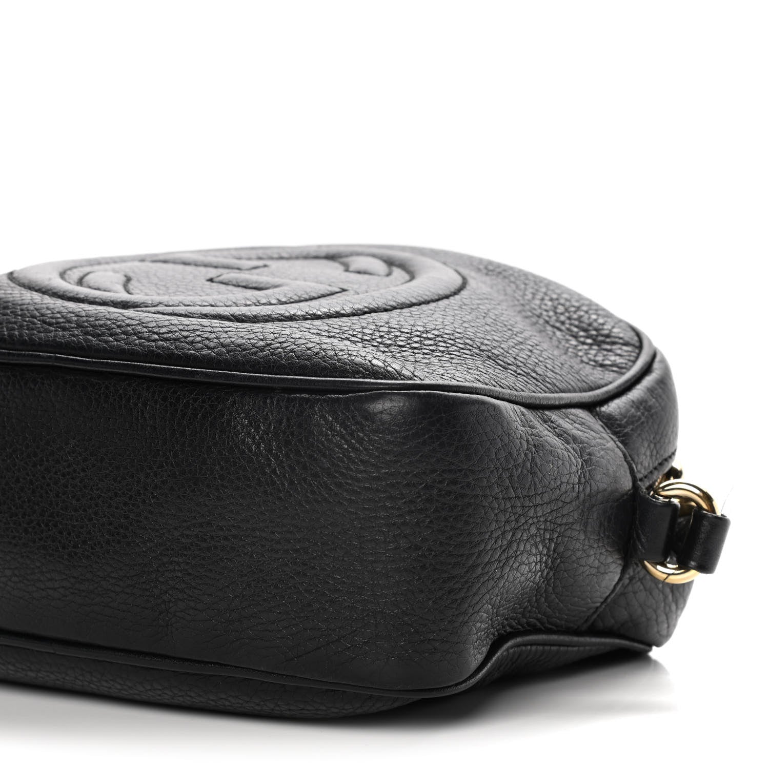 Gucci Pebbled Calfskin Small Soho Disco Bag Black 9 of 19