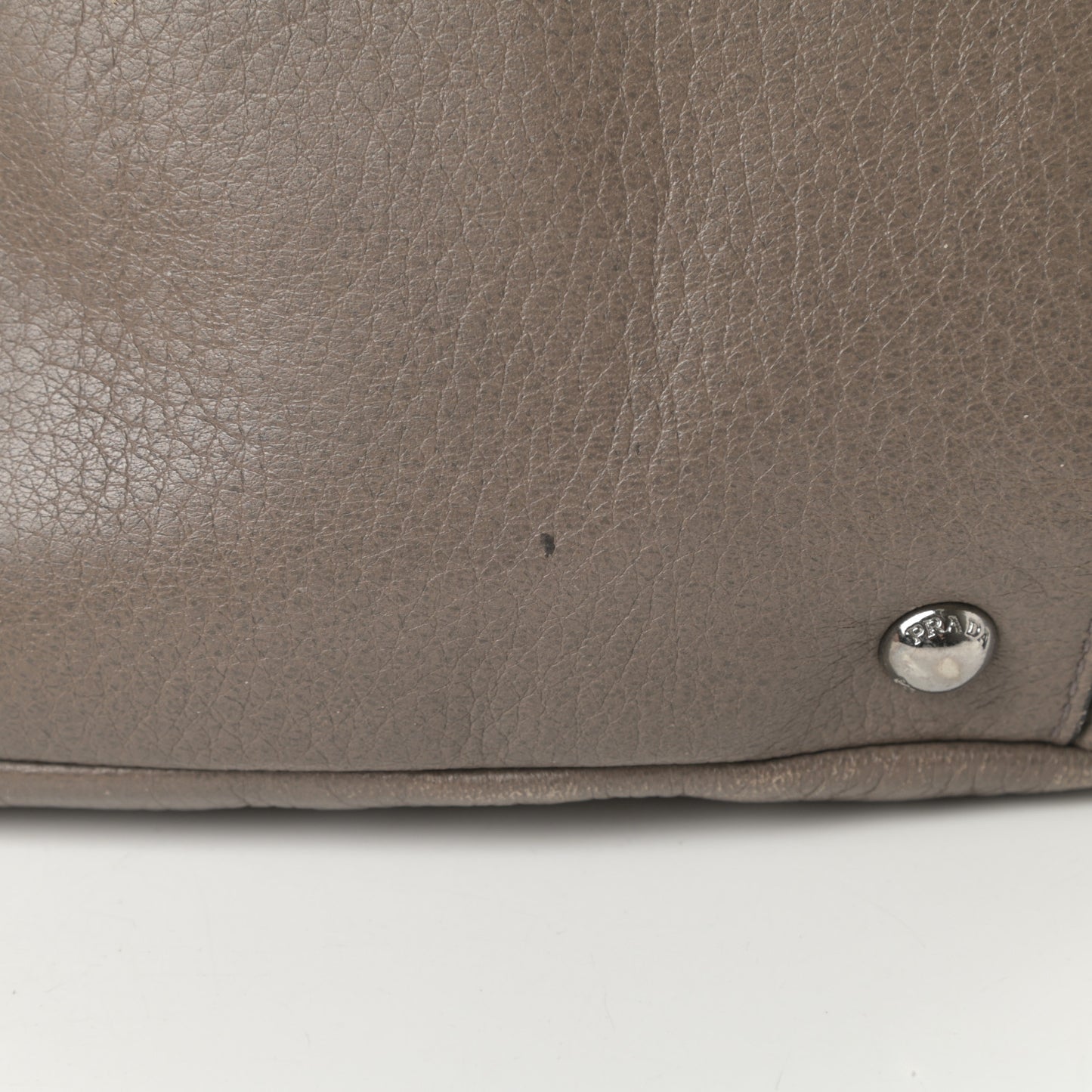 Vitello Daino Shoulder Bag Argilla