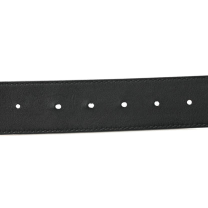 Gucci Calfskin Double G 40mm Belt 80 32 Black 4 of 6